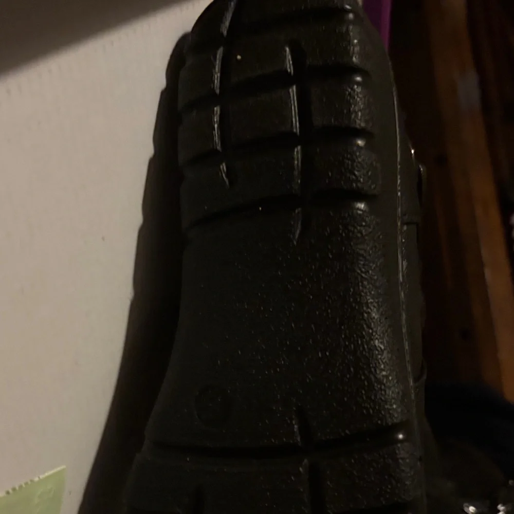 Easy Street Black Ankle Boots with Buckle Detail - Picture 6 of 6
